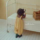 ［milk balm］Apple stripe overalls