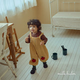 ［milk balm］Apple stripe overalls