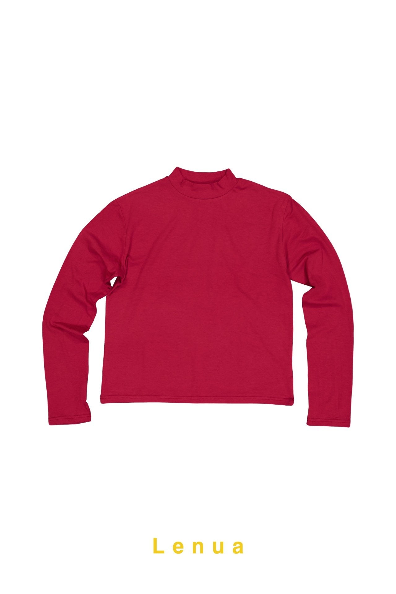 ［lenua］Jino halfneck tops (mom)