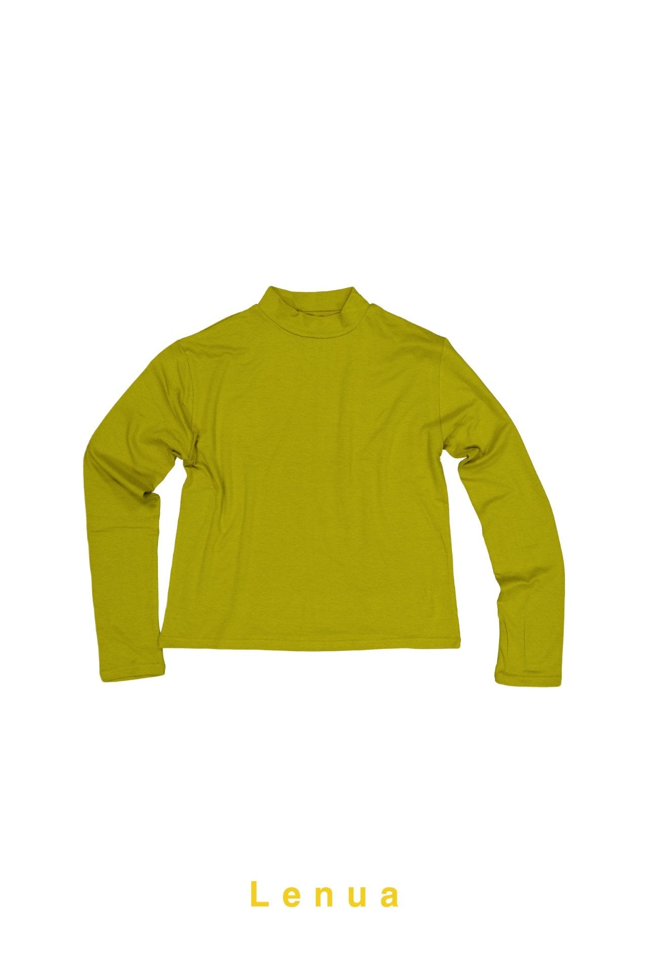 ［lenua］Jino halfneck tops (mom)