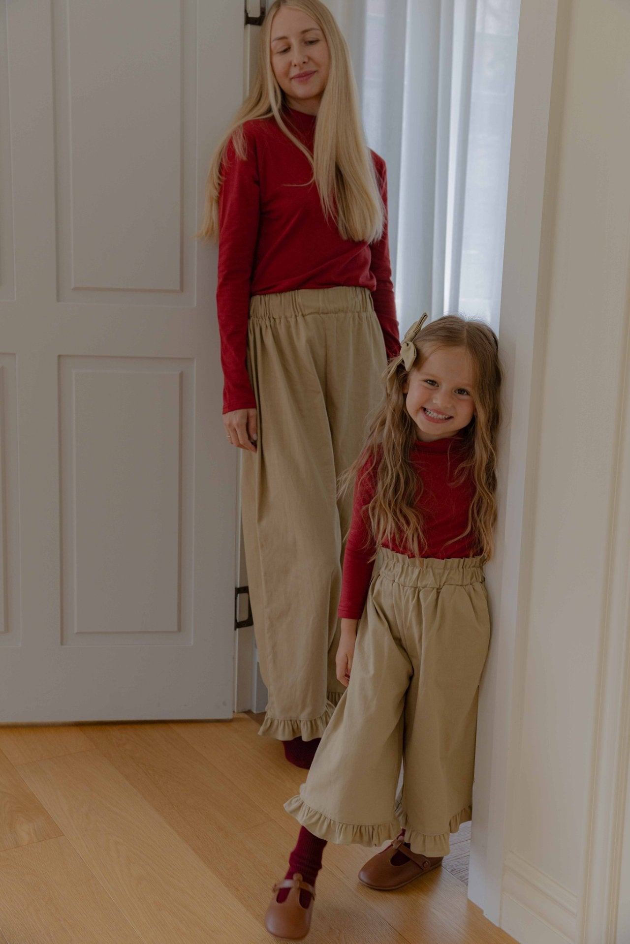 ［lenua］Jino halfneck tops (mom)