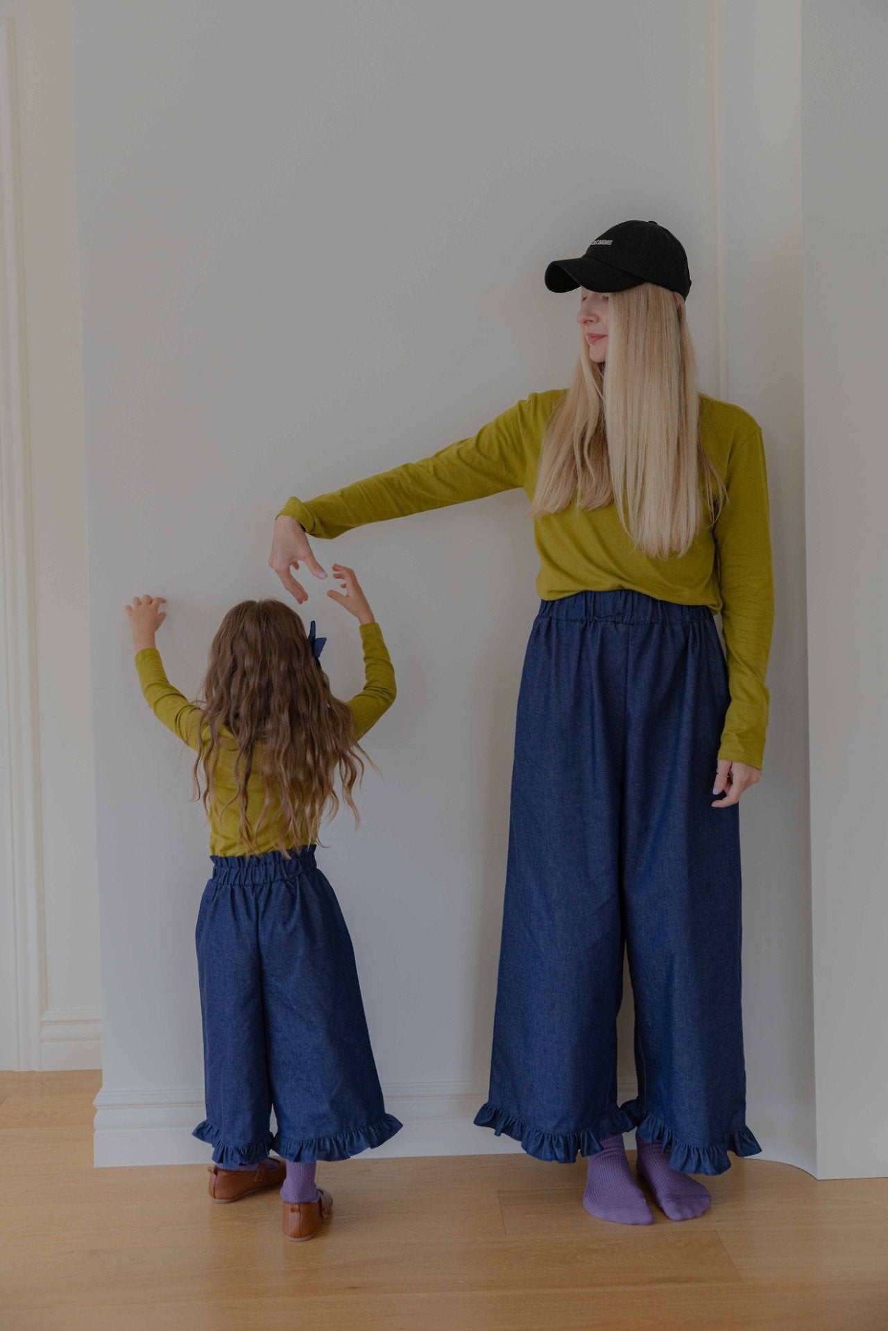 ［lenua］Jino halfneck tops (mom)