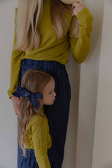 ［lenua］Jino halfneck tops (kids)