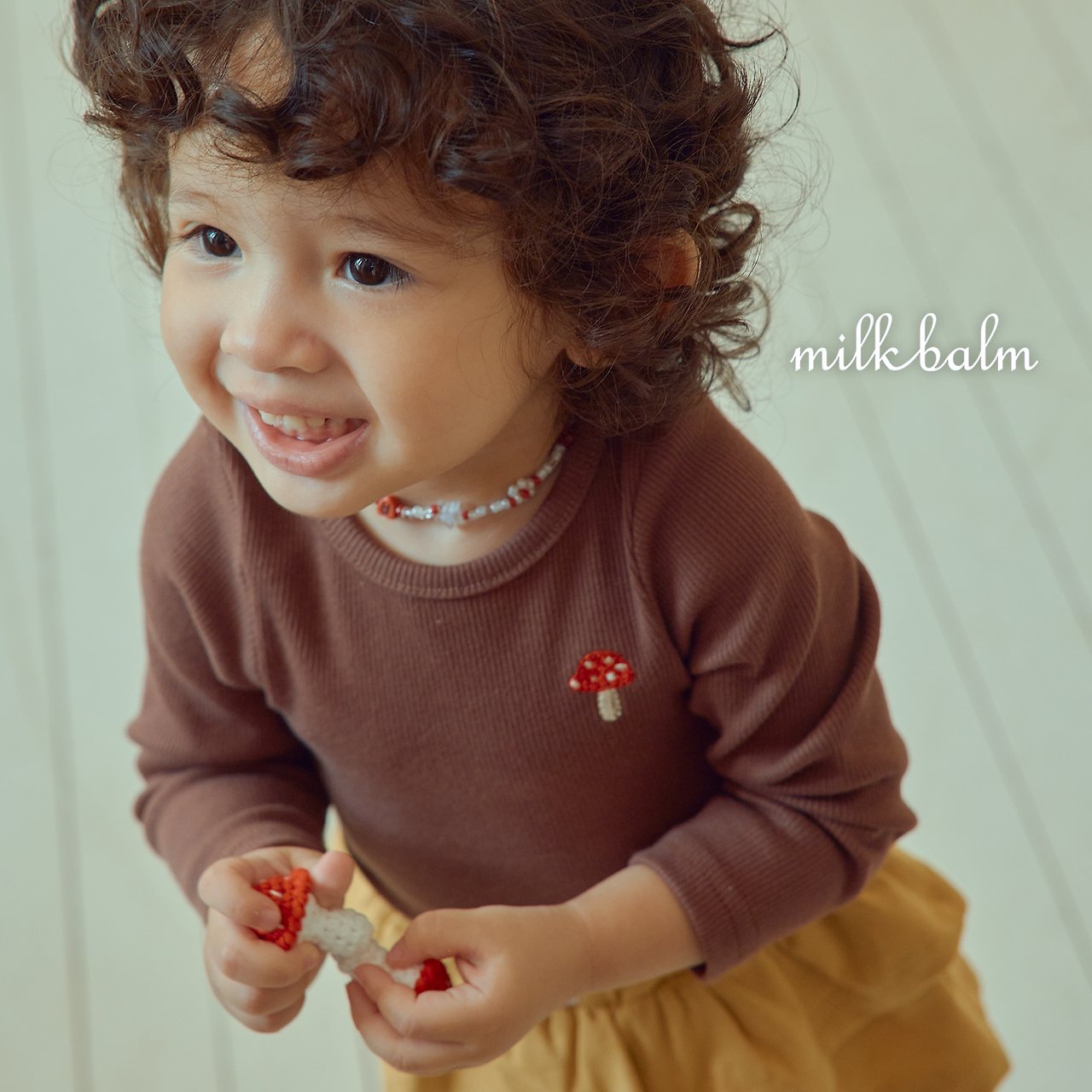 ［milk balm］Mushroom tee