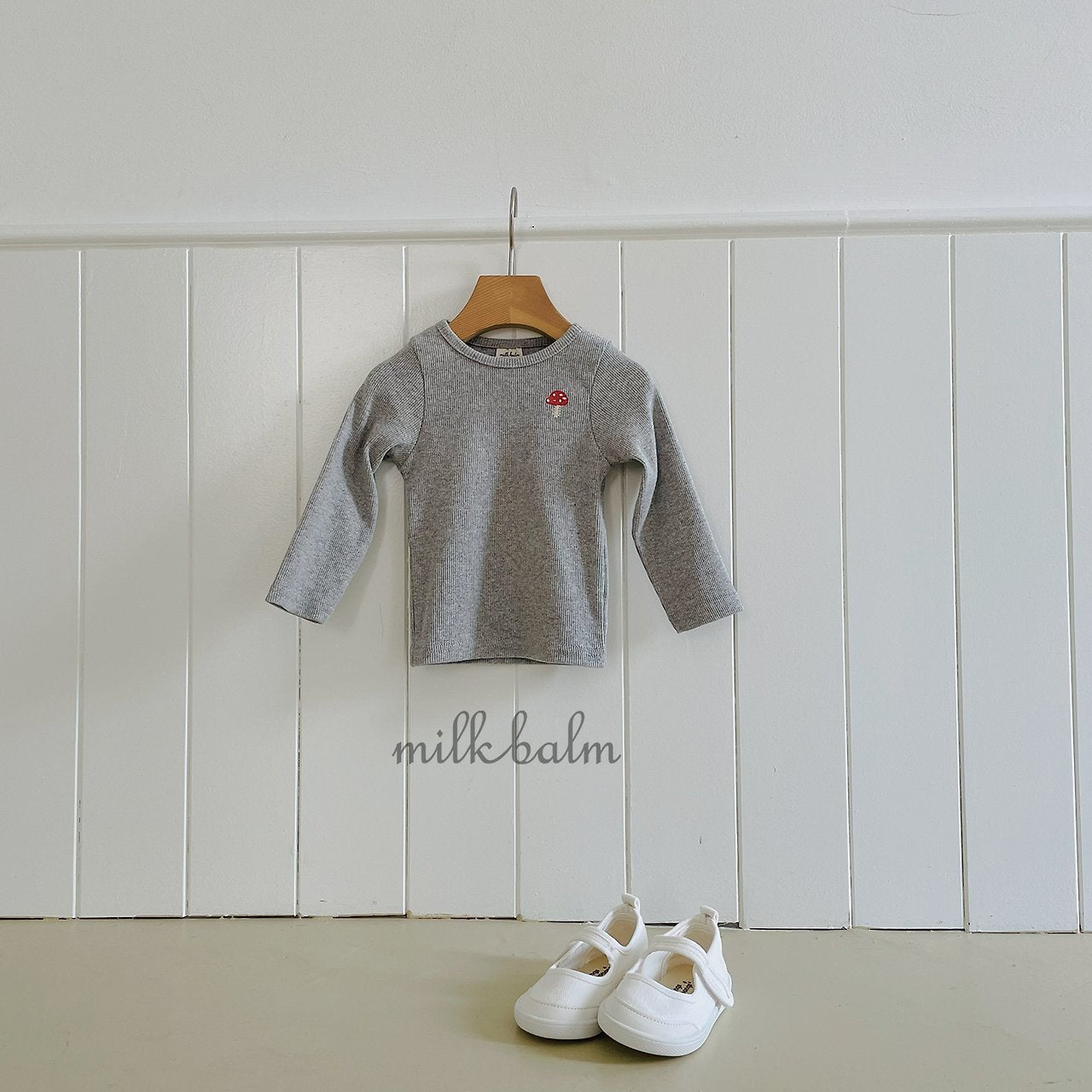 ［milk balm］Mushroom tee