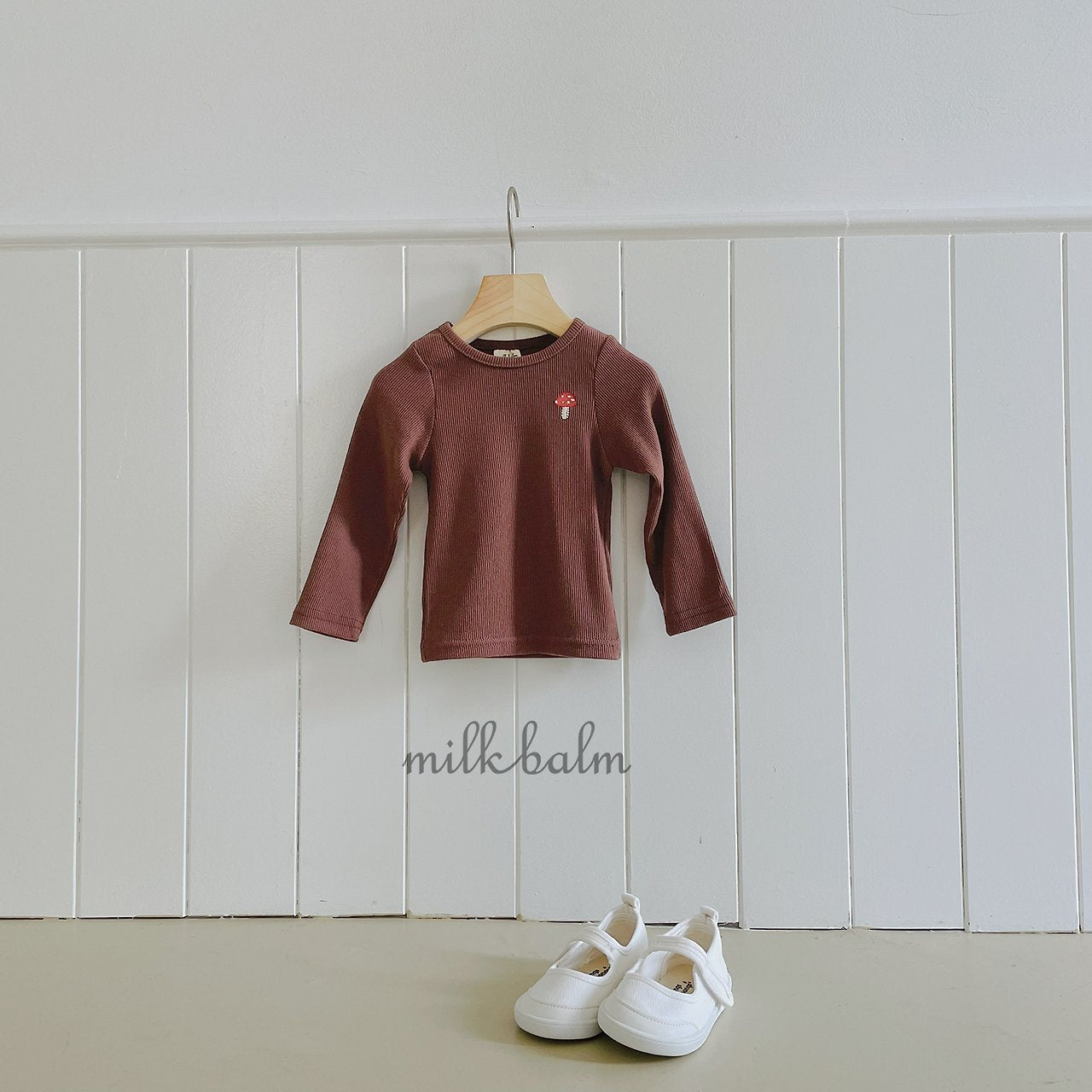 ［milk balm］Mushroom tee