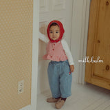 ［milk balm］Round denim pants