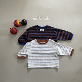 ［milk balm］Jerry stripe tee