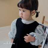 ［milk balm］Emboss jaquard one-piece