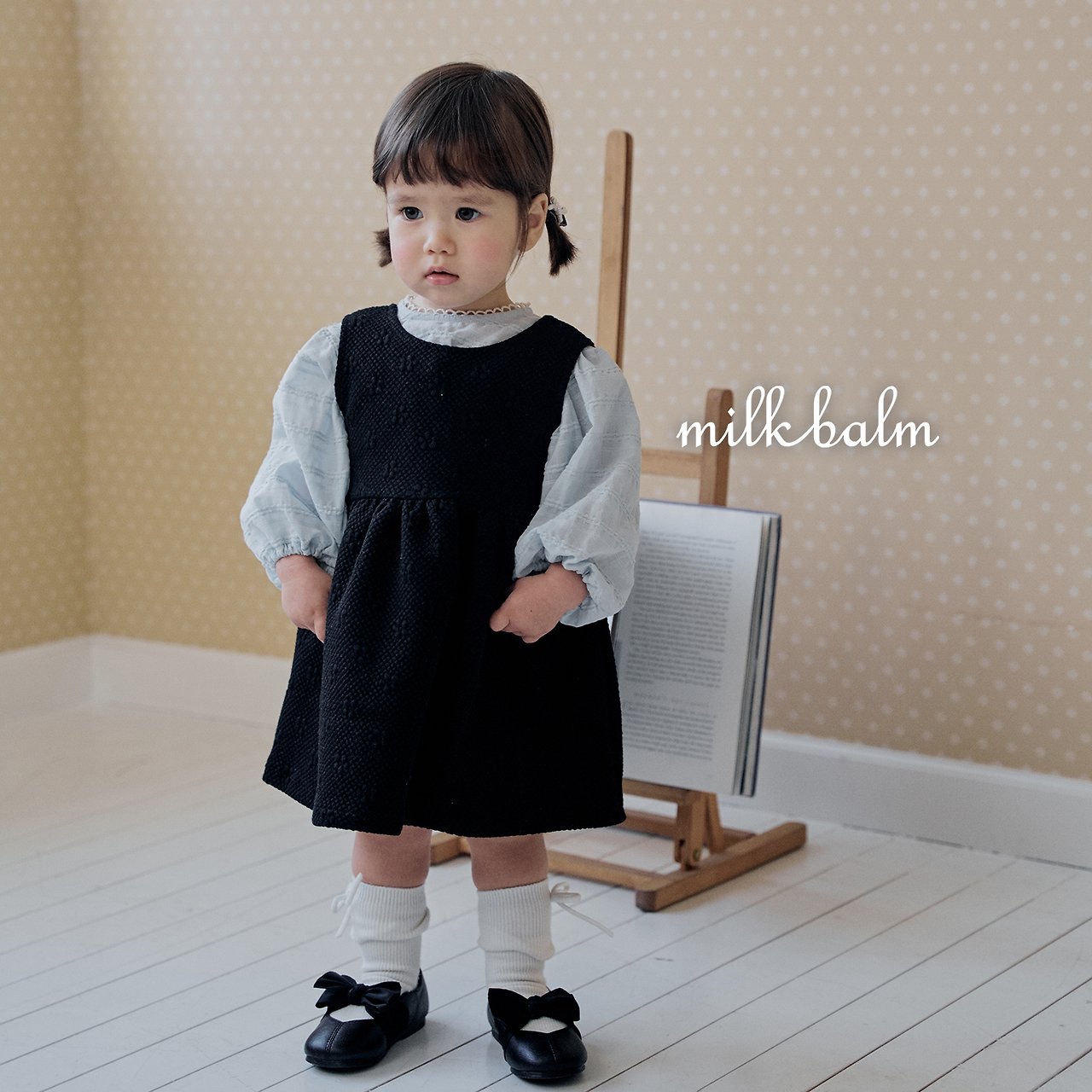 ［milk balm］Jude smock blouse