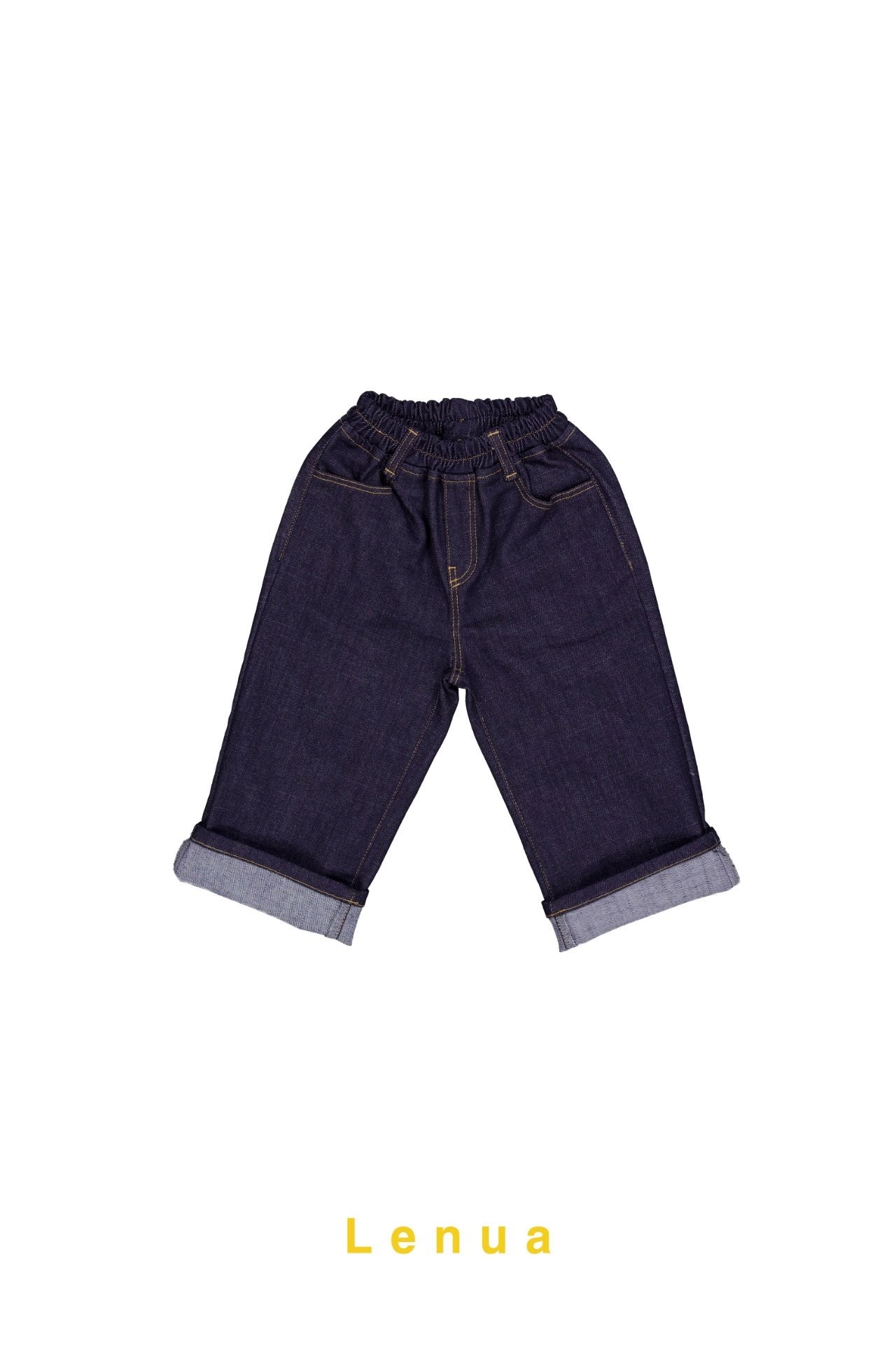 ［lenua］Sandy non-fade denim pants