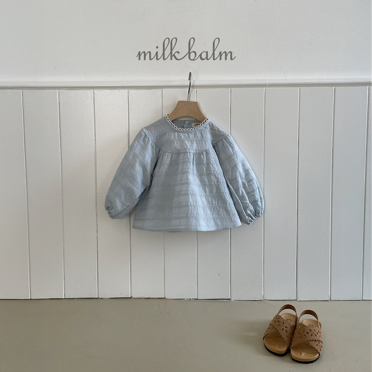 ［milk balm］Jude smock blouse