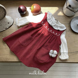 ［milk balm］Veiley corduroy one-piece