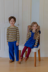 ［lenua］Color stripe tee