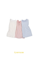 ［lenua］Joy frill puff tops