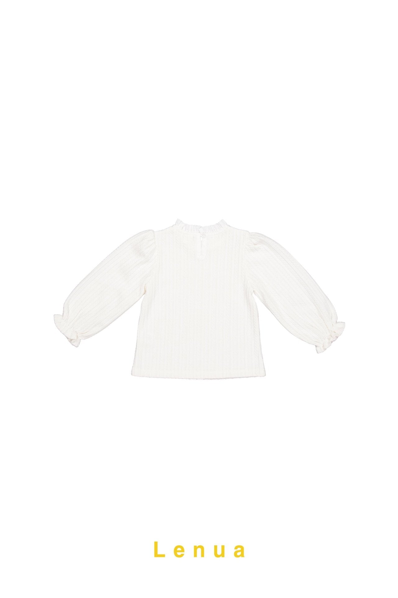 ［lenua］Joy frill puff tops