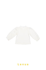 ［lenua］Joy frill puff tops