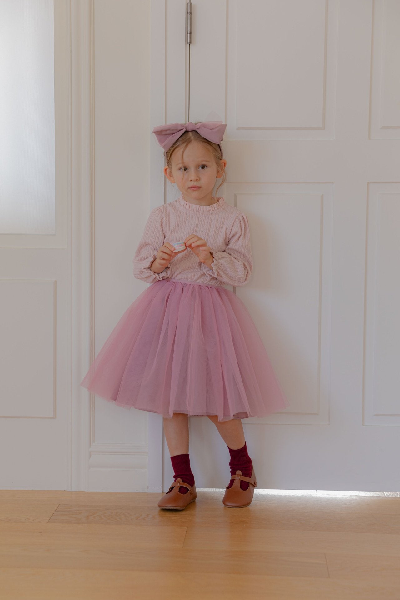 ［lenua］Joy frill puff tops