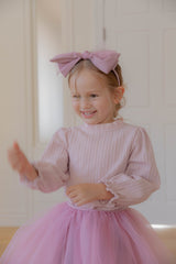［lenua］Joy frill puff tops