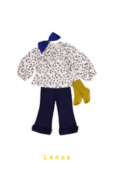 ［lenua］Any frill flare pants