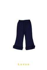 ［lenua］Any frill flare pants