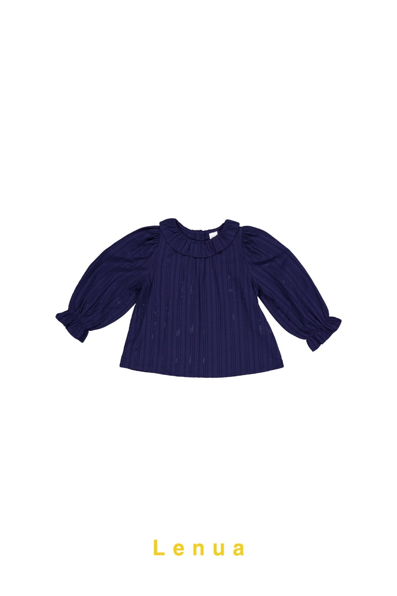 ［lenua］Maru frill collar blouse