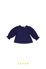 ［lenua］Maru frill collar blouse