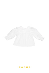 ［lenua］Maru frill collar blouse