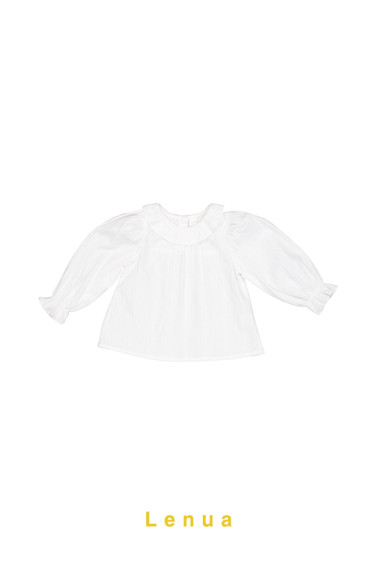 ［lenua］Maru frill collar blouse