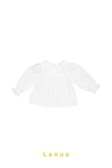 ［lenua］Maru frill collar blouse