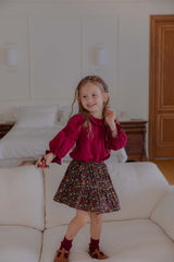 ［lenua］Maru frill collar blouse