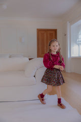 ［lenua］Peony flare skirt