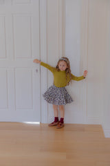 ［lenua］Peony flare skirt