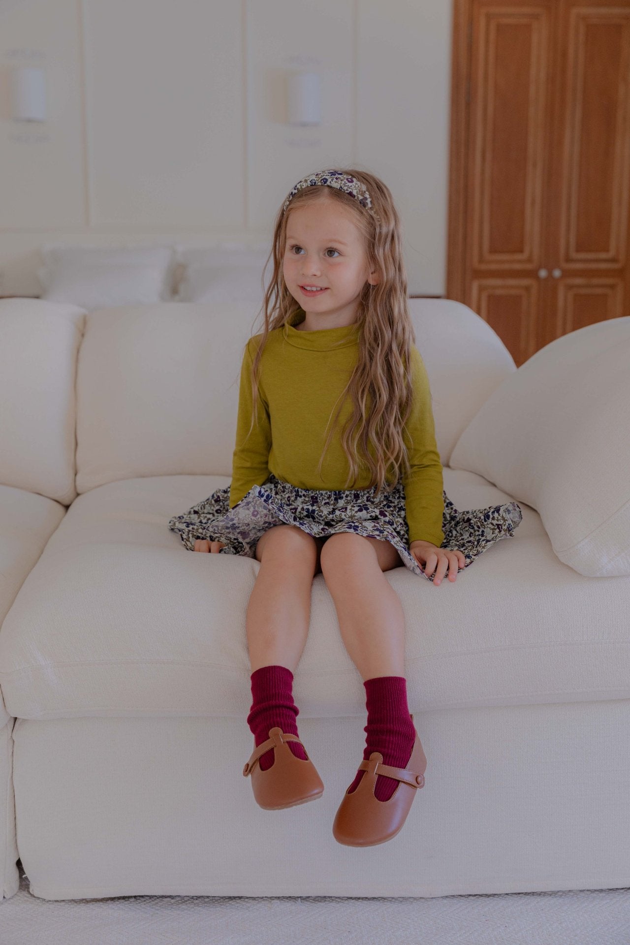 ［lenua］Sorbet rib socks