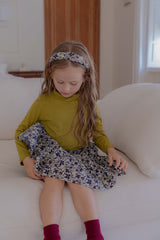 ［lenua］Peony flare skirt