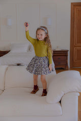 ［lenua］Peony flare skirt