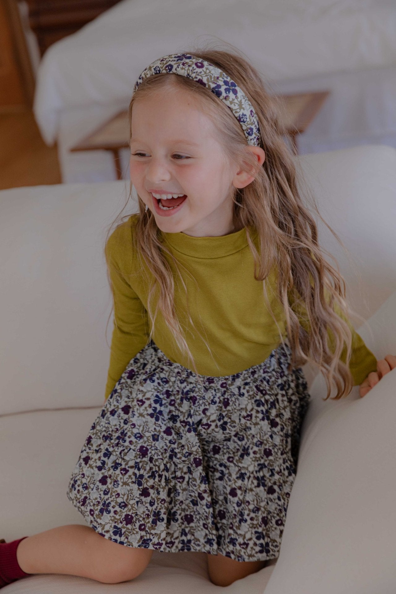 ［lenua］Peony flare skirt