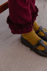 ［lenua］Sorbet rib socks