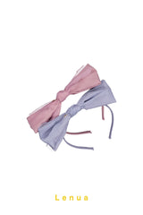 ［lenua］Mood shasha ribbon hairband