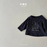［Lala land］Happy raglan tee