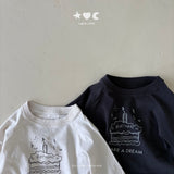 ［Lala land］Happy raglan tee