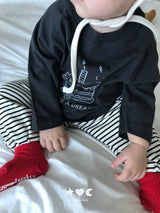 ［Lala land］Happy raglan tee