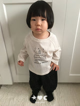 ［Lala land］Happy raglan tee
