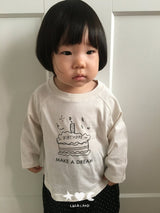 ［Lala land］Happy raglan tee