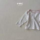 ［Lala land］French flower lip tee