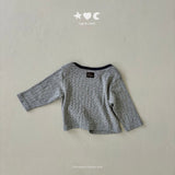 ［Lala land］French flower lip tee
