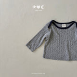 ［Lala land］French flower lip tee