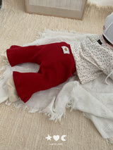 ［Lala land］French flower lip tee