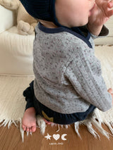［Lala land］French flower lip tee