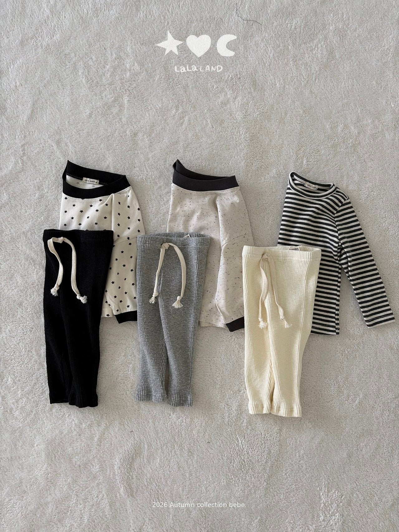 ［Lala land］Mix star bebe tee